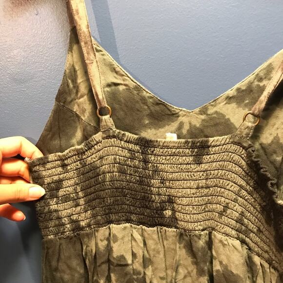 Pink & Gray Boho Maxi Dress S/M - Picture 6 of 12